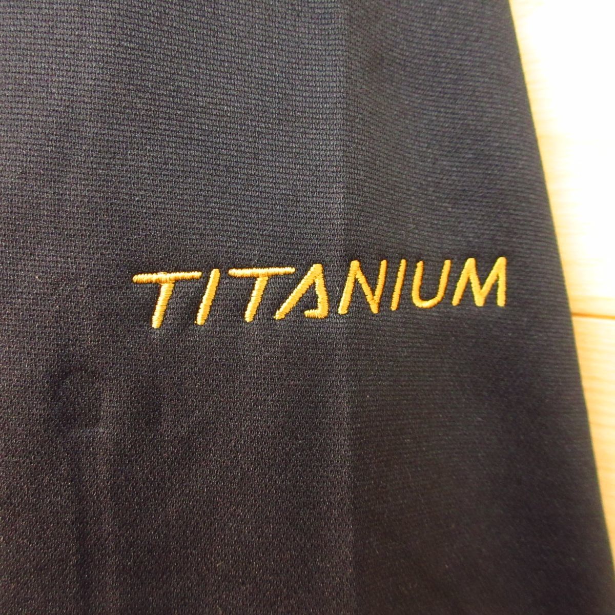 ◎Columbia TITANIUM コロンビア タイタニウム◆シェルジャケット ストレッチ アウトドア 防寒 裏フリース◆メンズ 黒 Mサイズ◆A3345_画像5