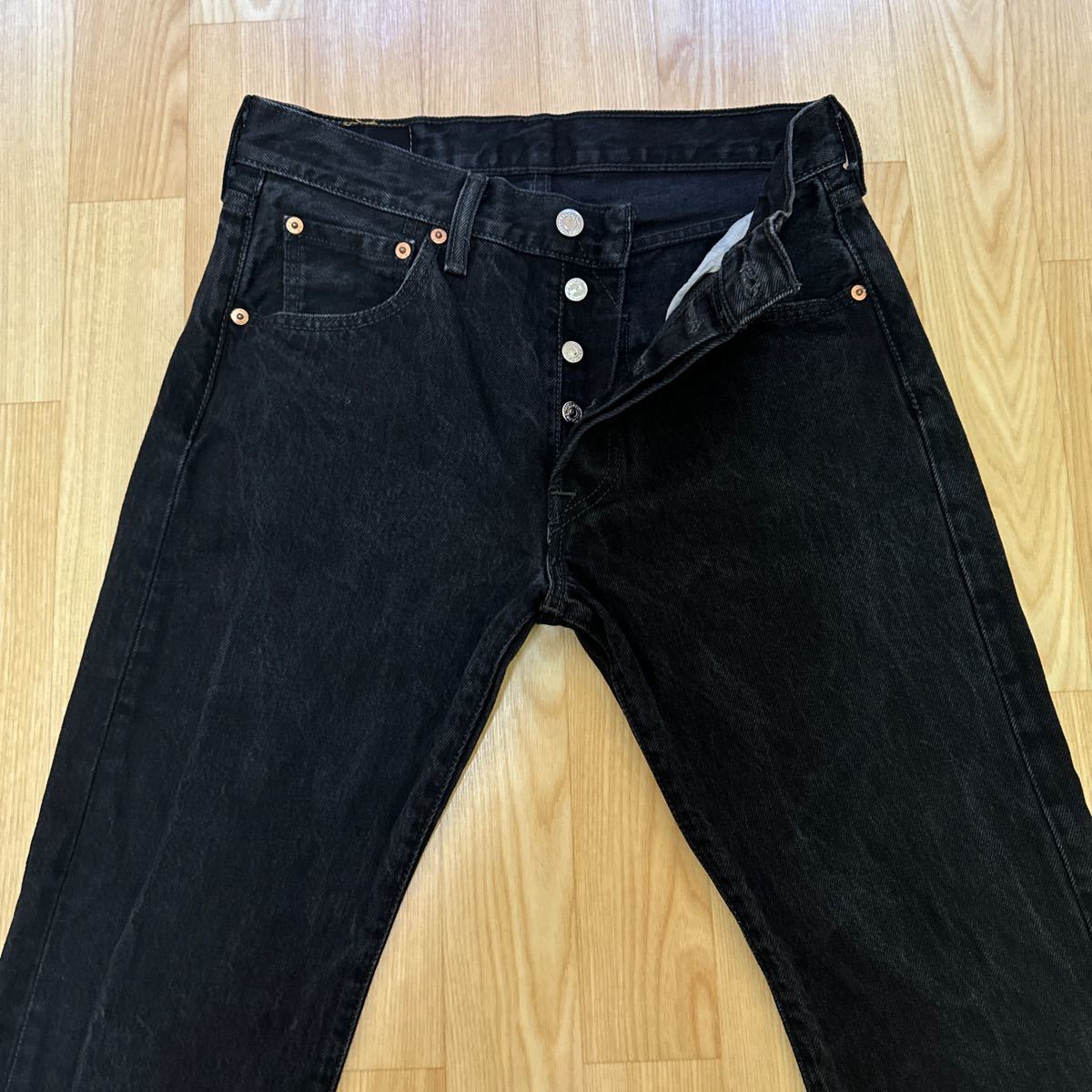 Levi's ☆即決☆ 501 ブラック W30 (75cm) L30 リーバイス 管理番号:BLー51212501517_画像2