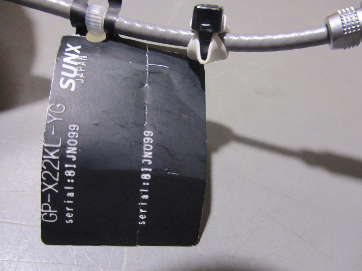 中古 SUNX GP-X22KL-YG 高速・高精度渦電流式デジタル変位センサ (R51003ATB120)_画像6