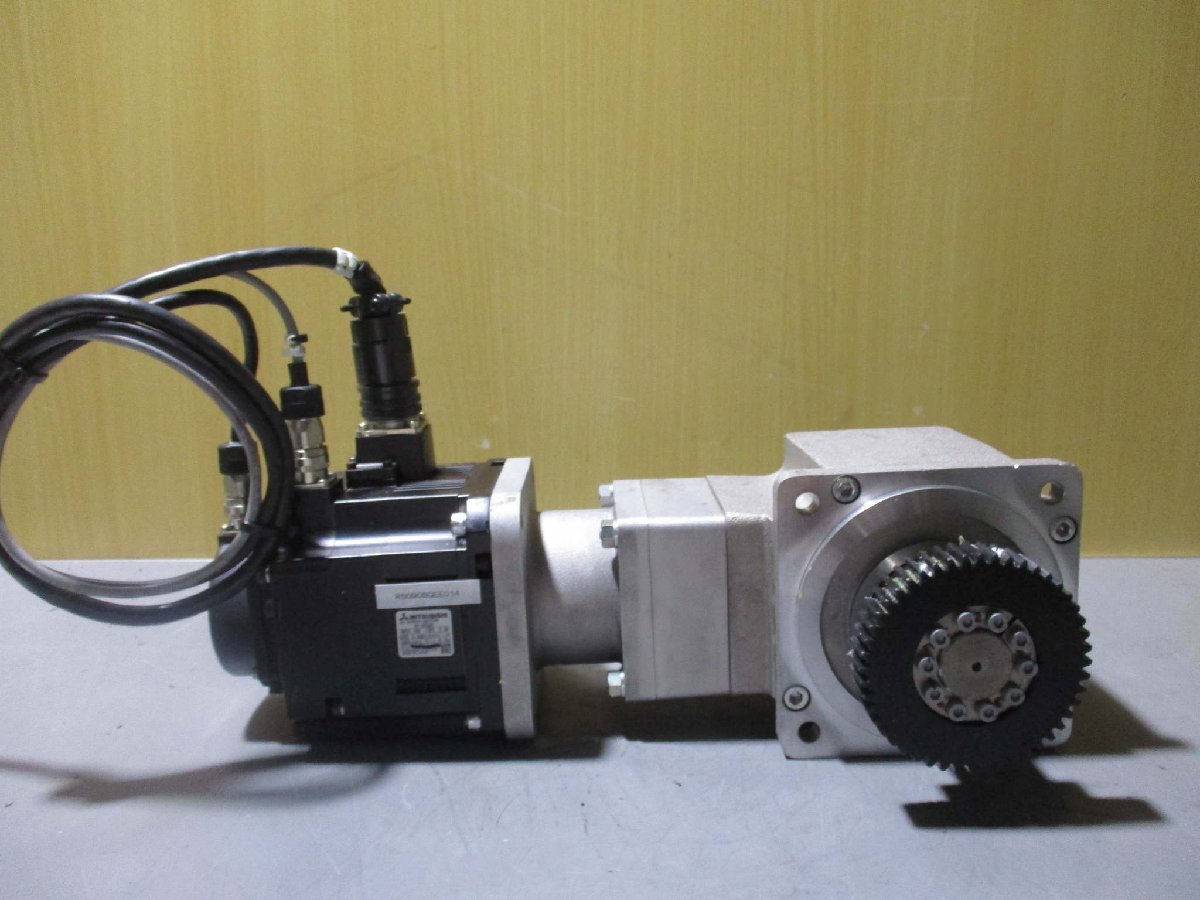 中古 NIDEC-SHIMPO NEVSC-15E-500 /MITSUBISHI ACサーボモーター HF-SP52B 0.5kW(R50908GEE014)