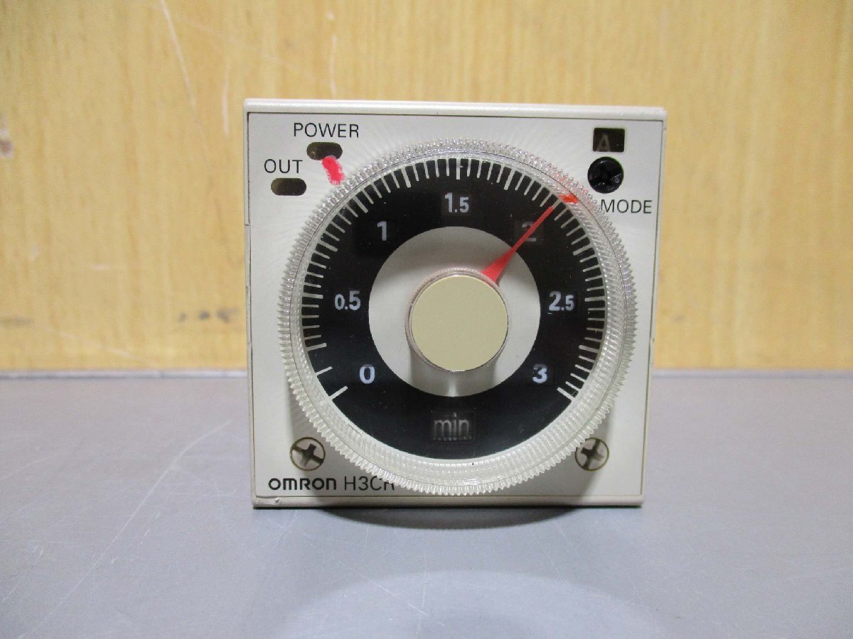 中古 OMRON TIMER H3CR-A8 ソリッドステート・タイマ 6個(R50921DLF109)_画像8