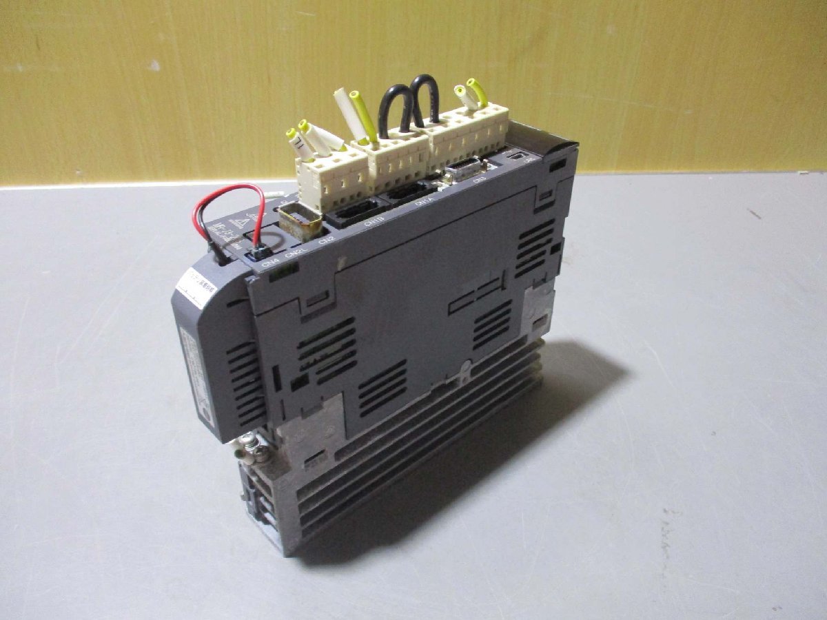 中古 MITSUBISHI AC SERVO MR-J3-20B ACサーボアンプ(R50925BRC023)_画像8