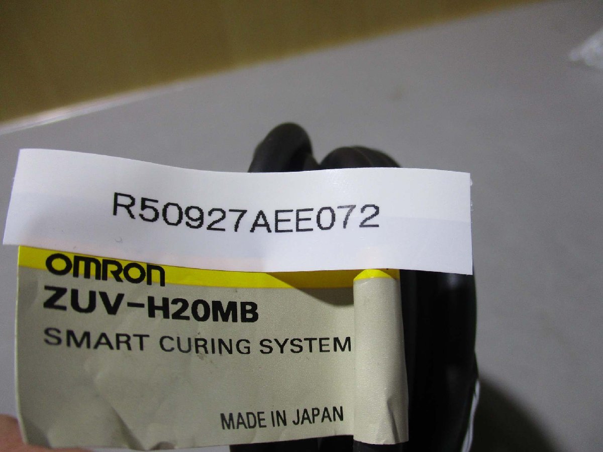 中古 OMRON SMART CURING SYSTEM ZUV-H20MB UV-LED照射器ヘッドユニット(R50927AEE072)_画像2