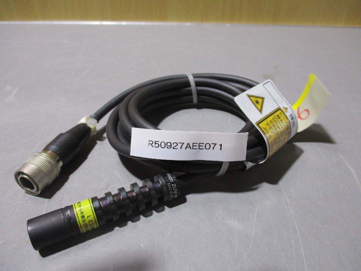 中古 OMRON SMART CURING SYSTEM ZUV-H20MB UV-LED照射器ヘッドユニット(R50927AEE071)_画像1