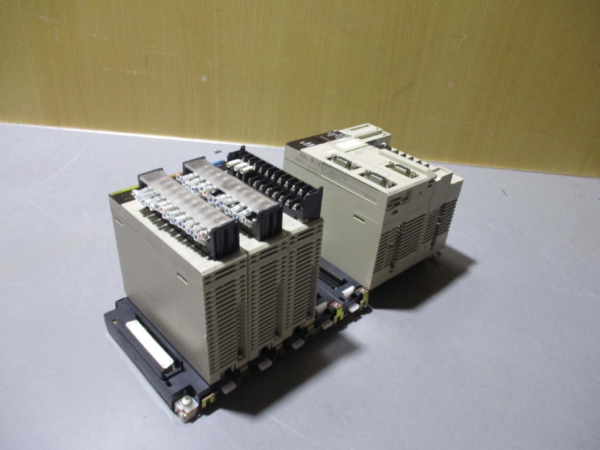 中古 OMRON POWER SUPPLY UNIT C200HW-PA204/CS1W-BC053/CS1G-CPU45H/OD211/ID211/AD041-V1(R51002BHA005)_画像9