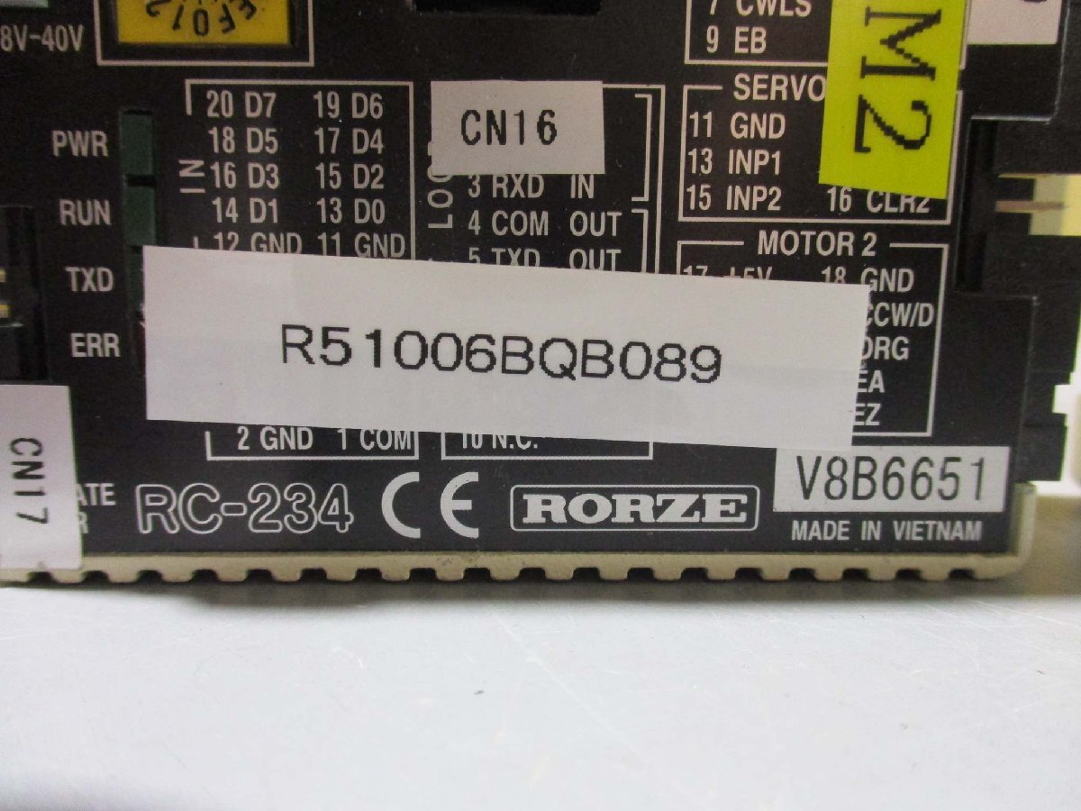 中古RORZE motion controller RC-234 モーションコントローラ 2個(R51006BQB089)_画像2