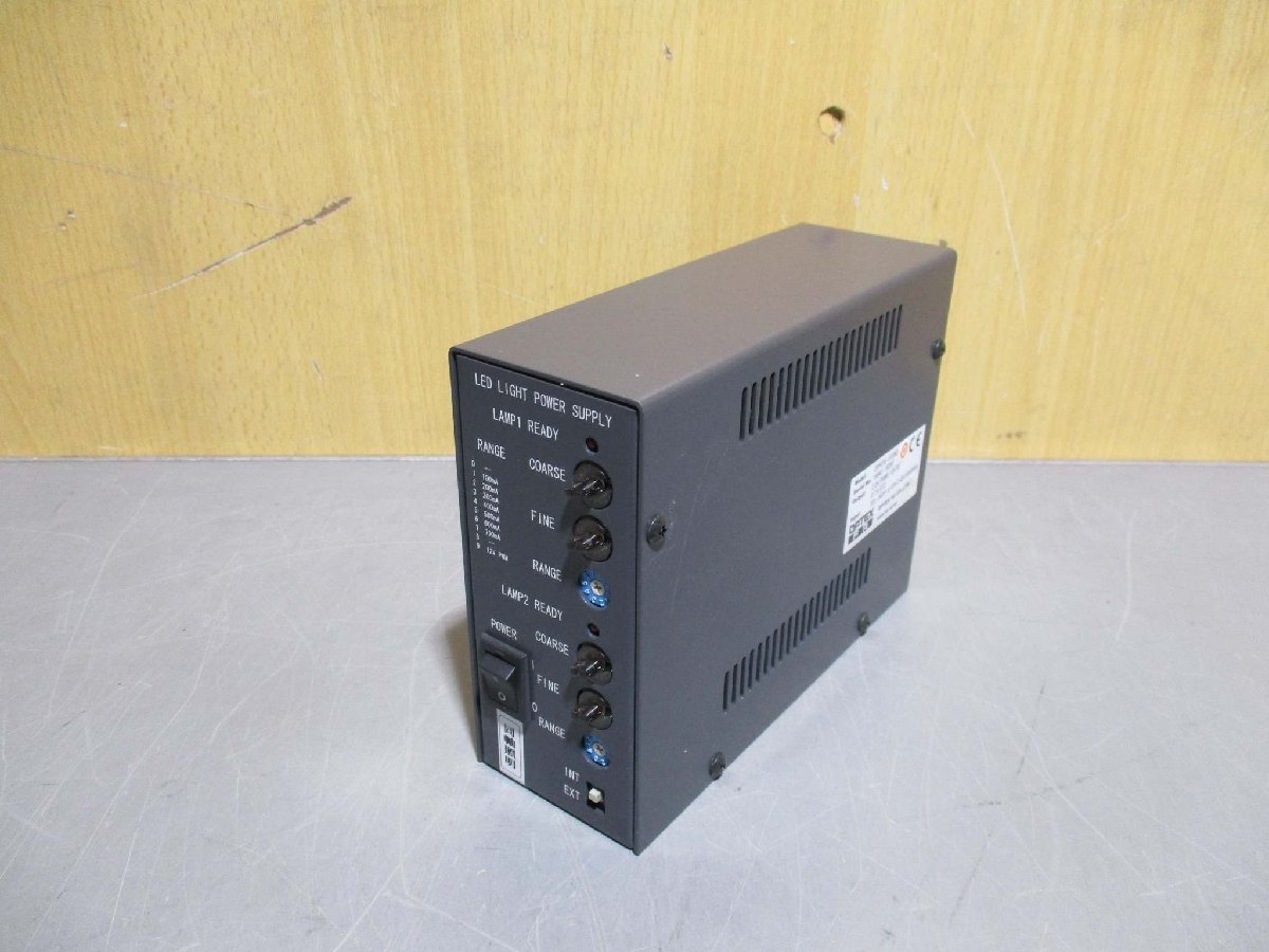 中古 OPTEX OPPCW-910M2 デュアル出力電源 2.2A(PWM) 12V DC 0.7A(CC) 通電OK (R51003BYA015)_画像9