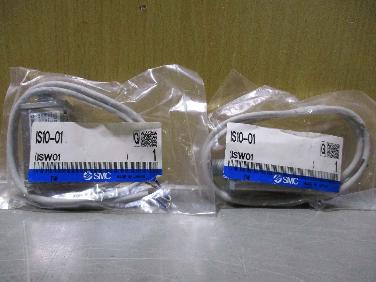 新古 SMC IS10-01 圧力スイッチ 2個 (FBAR51014C004)