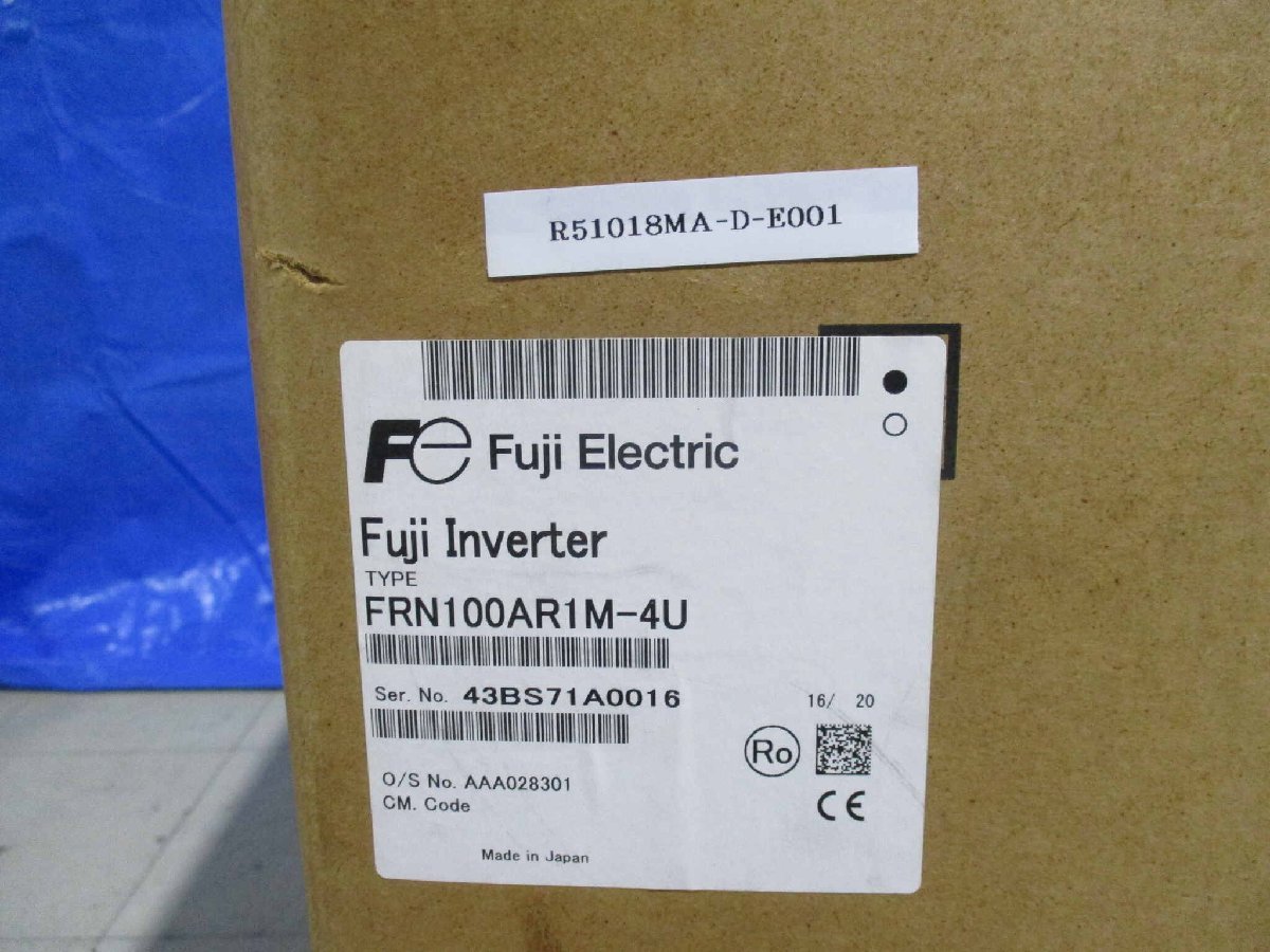 新古 FUJI Inverter FRN100AR1M-4U インバータ ＜送料別＞ (R51018MA-D-E001)_画像2