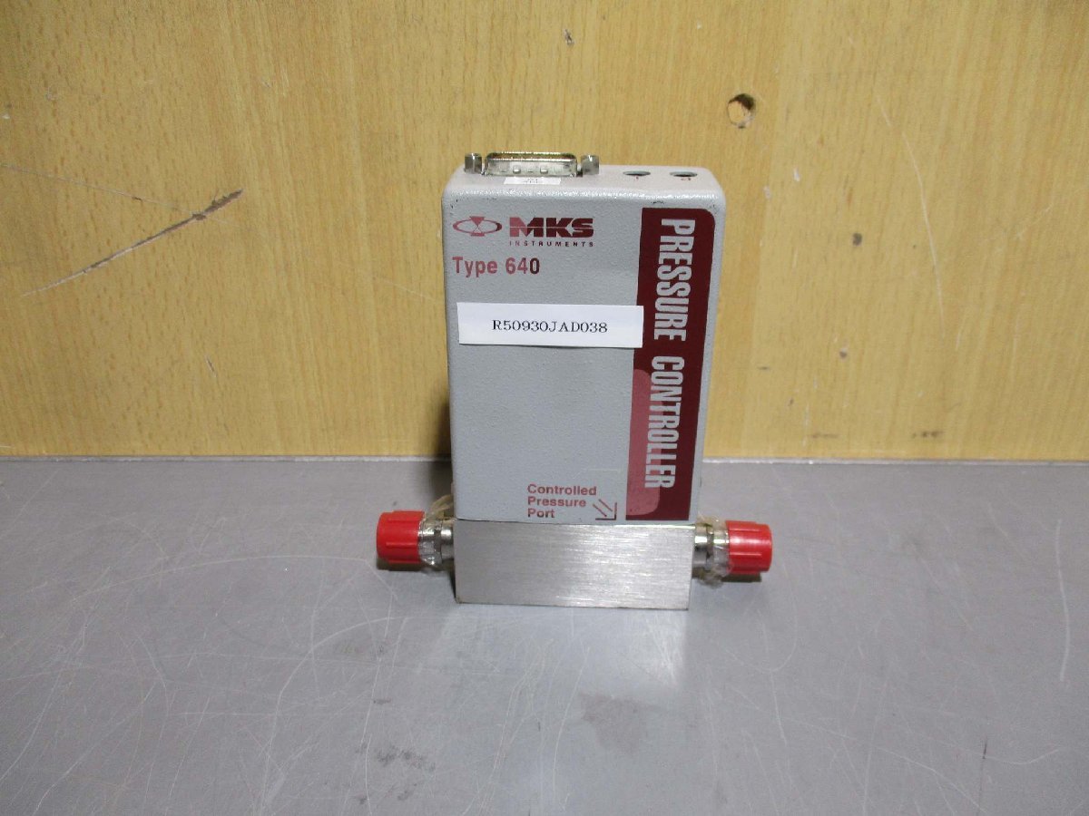 中古 MKS 640A-21602 PRESSURE CONTROLLER (R50930JAD038)