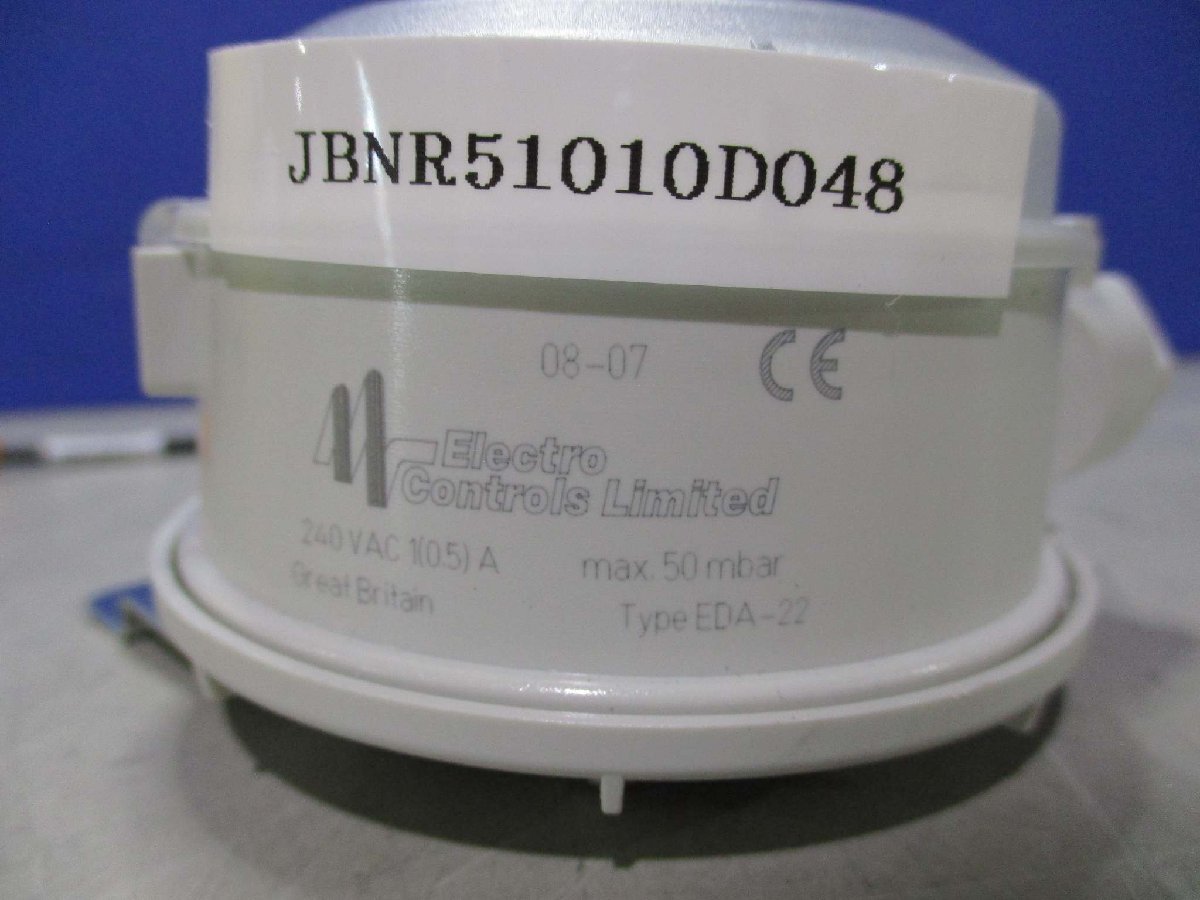 中古 ELECTRO CONTROLS EDA-22 AIR DIFF PRESSURE (JBNR51010D048)