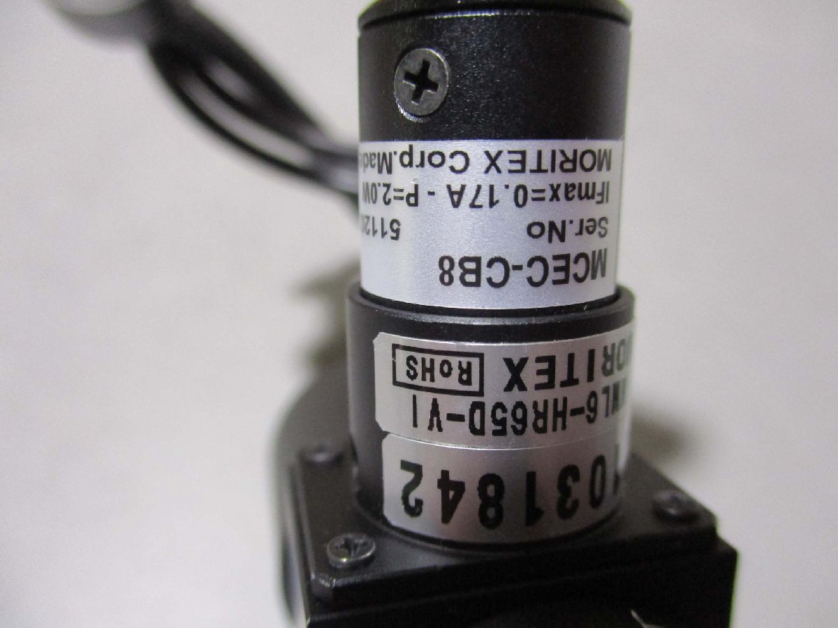 中古 MORITEX 6-HR65 MML6-HR65D-VI /MCEC-CB8 (R50930AMD060)_画像6