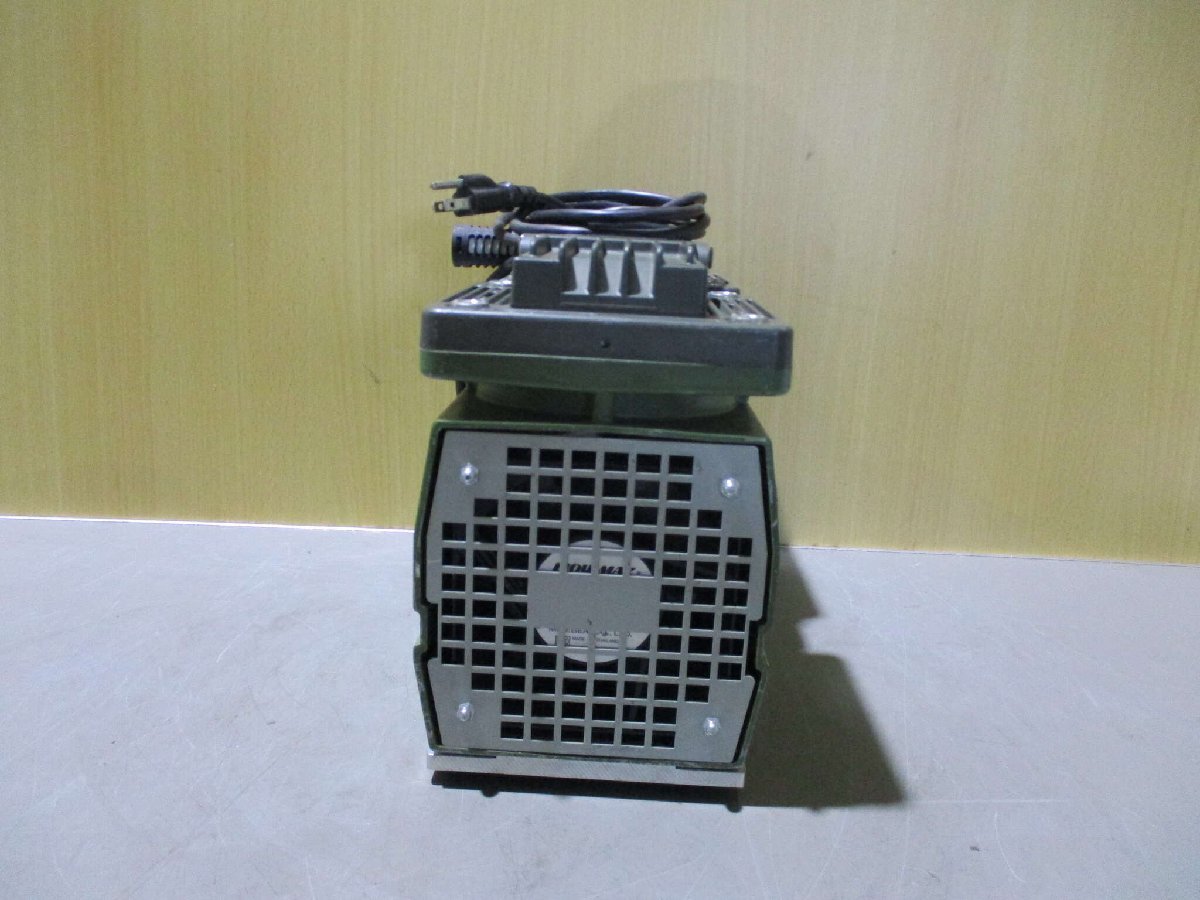 中古 ULVAC DIAPHRAGM VACUUM PUMP DA-120S ダイヤフラム真空ポンプ (MANR51025D013)_画像5