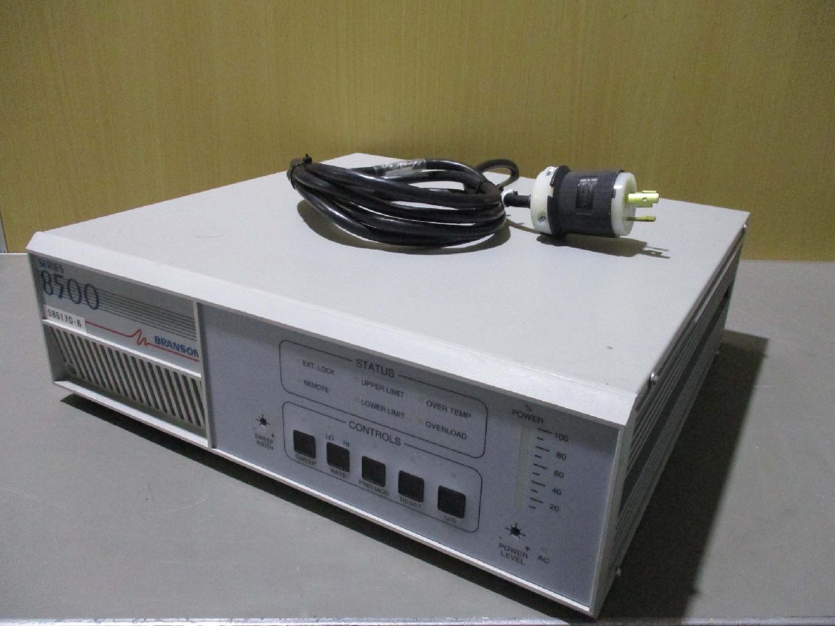 中古BRANSONSERIES 8500 S85170-6 Ultrasonic Oscillator(PAPR51011D002)_画像8