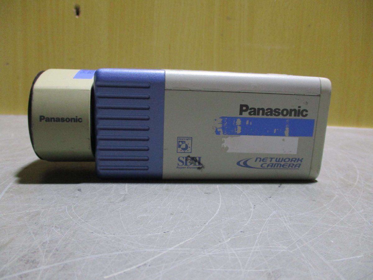 中古 PANASONIC WV-NP472 カラーテレビカメラ / TV LENS WV-LA2R8C3B 2.8MM 1:1.3 PSSDC NWPF2T (R51110AUE006)_画像9