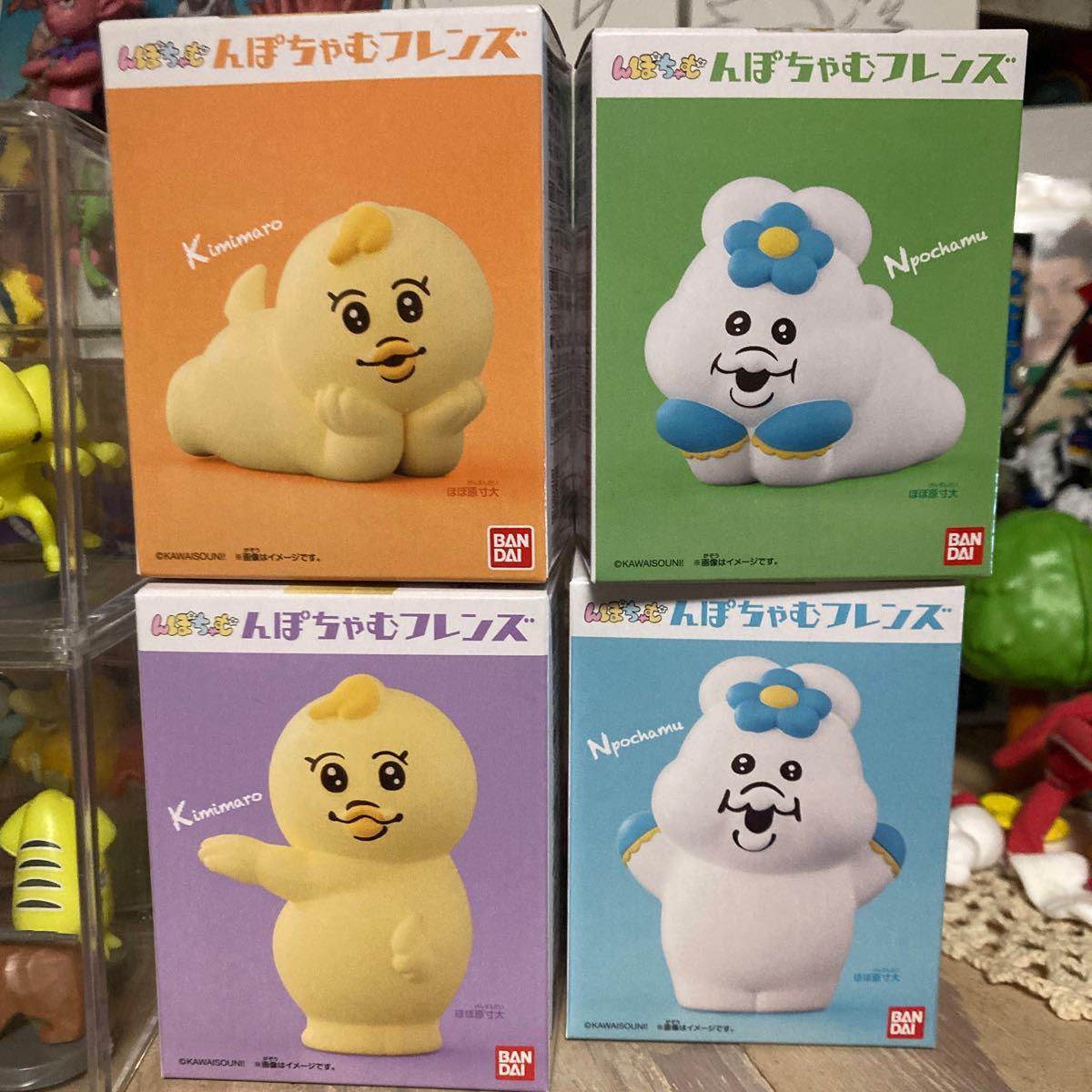 Amazon.co.jp: んぽちゃむ フレンズ フィギュア 全8種