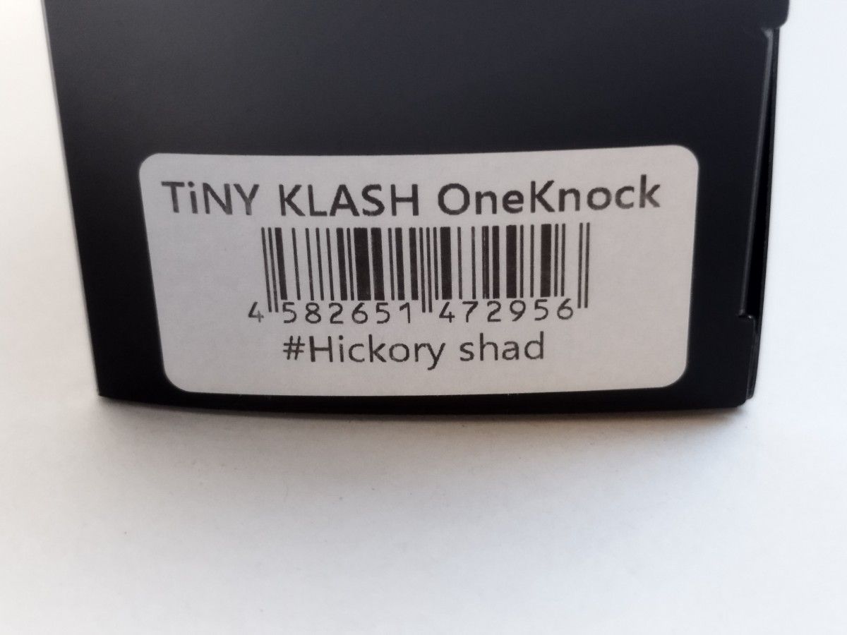 新品】DRTタイニークラッシュ ワンノッカー Hickory shad 新品】DRTタイニークラッシュ ワンノッカー Hickory shad