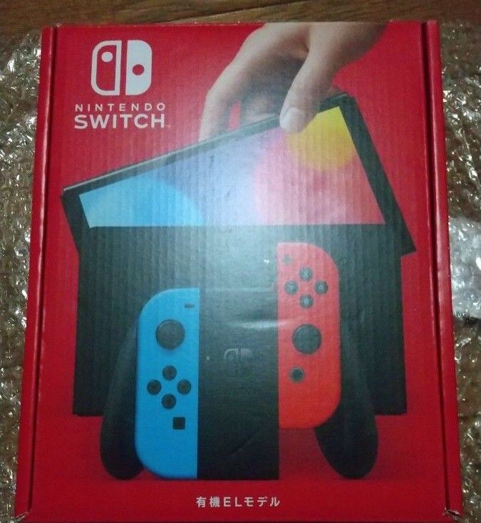 新品 未使用 Nintendo Switch 有機 EL ネオンブルー ネオンレッド