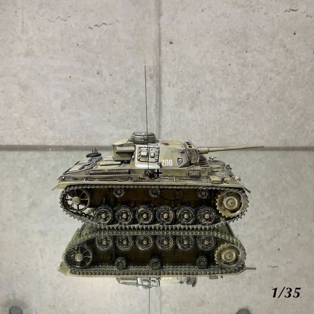 1円〜【Panzerkampfwagen Ⅲ Ausf.L】 　　　（ドイツⅢ号戦車L型） 1/35 完成品 　 _画像2
