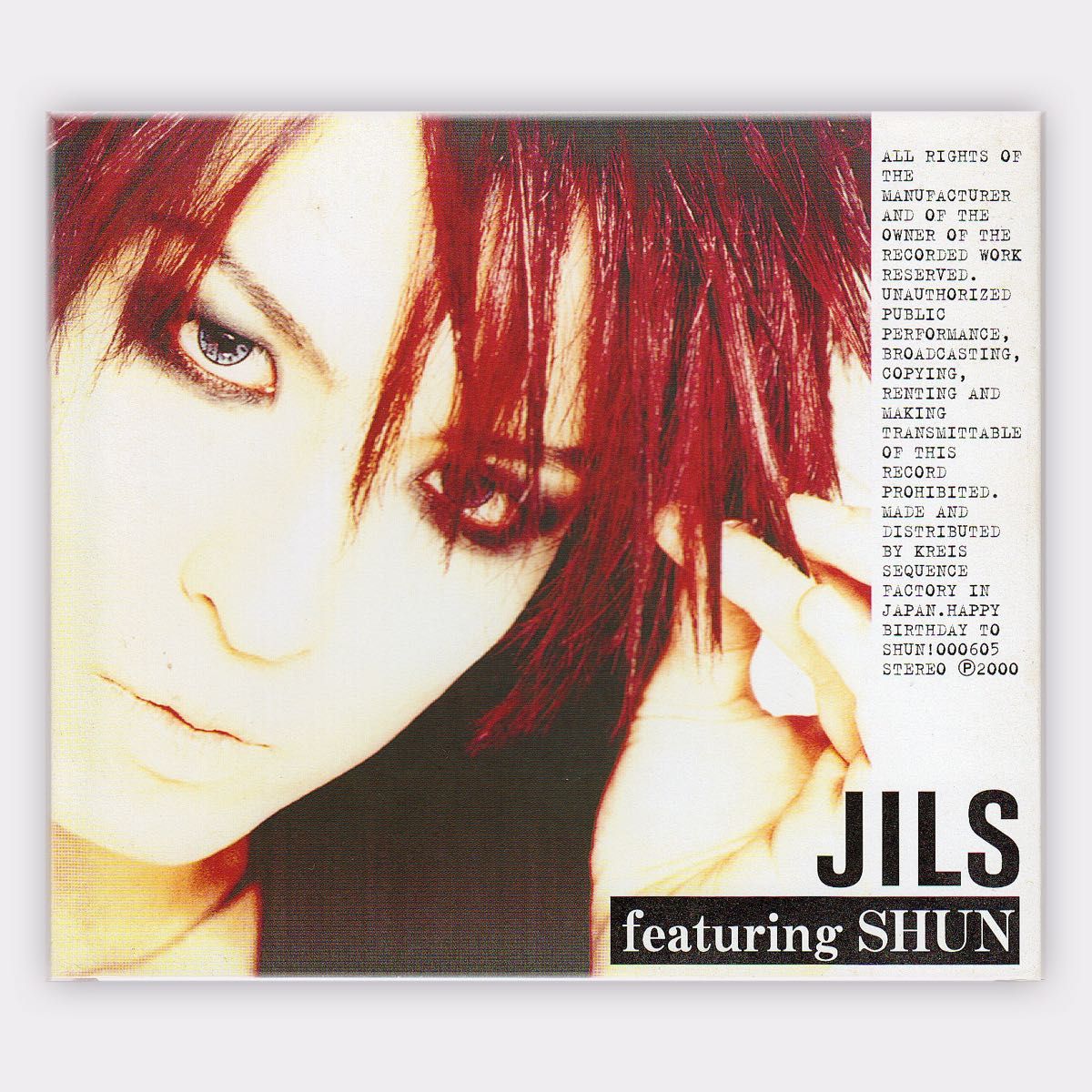 JILS 『XIX』GKCD-006+007 (featuring SHUN, featuring MARIKI, D≒SIRE)