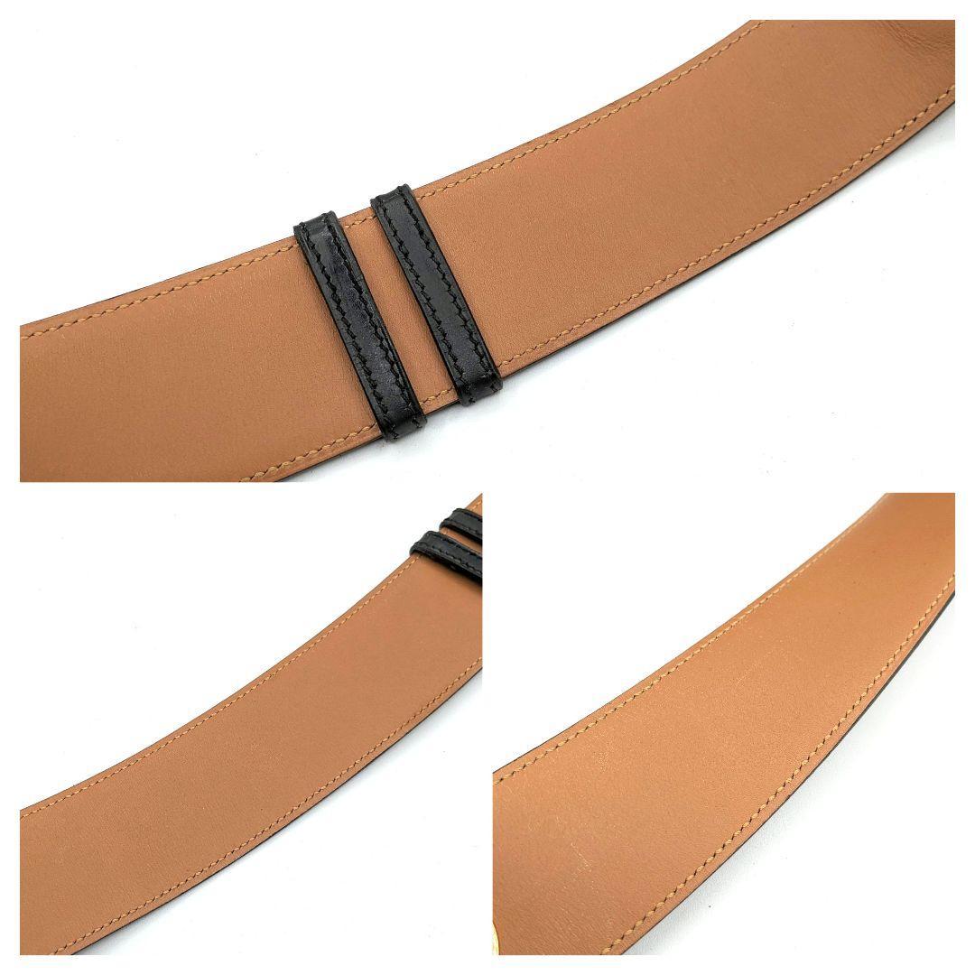 HERMES Herms Piano BELT エルメス ベルト ゴールド金具 HERMES Herms Piano BELT エルメス ベルト ゴールド金具