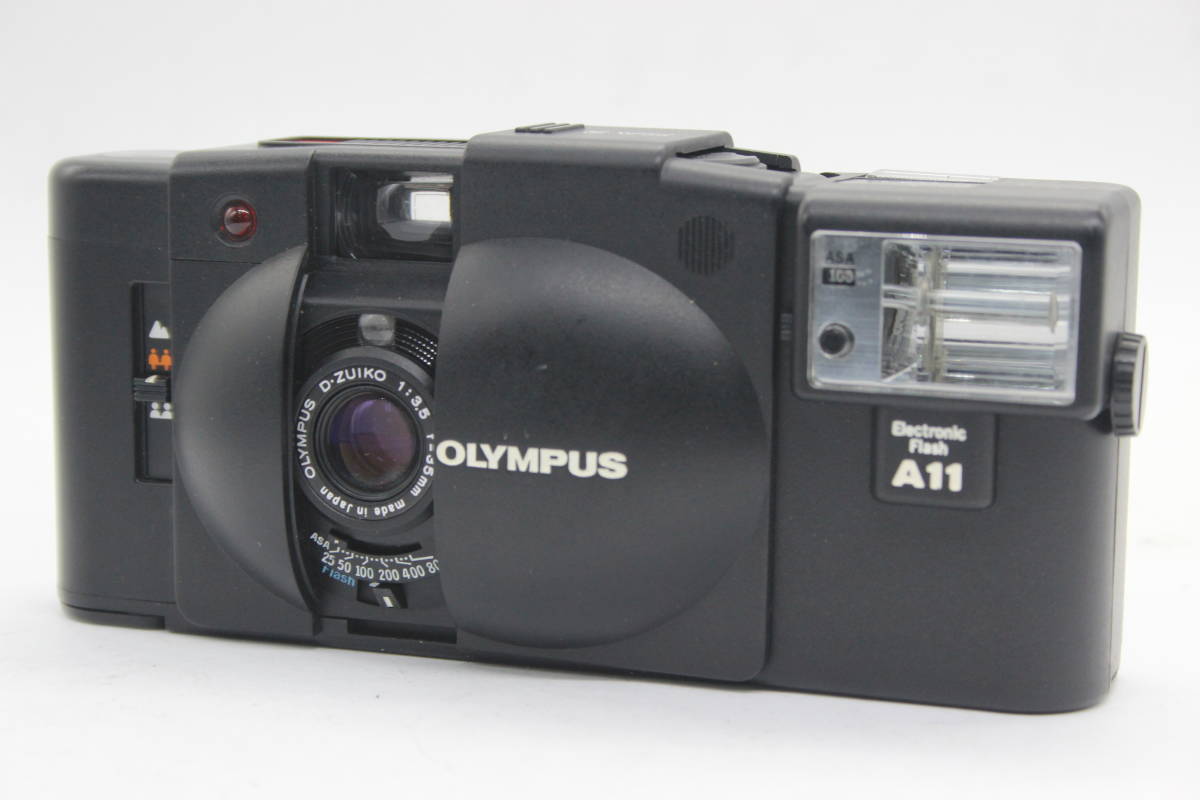 【返品保証】 オリンパス Olympus XA2 D.Zuiko 35mm F3.5 A11 コンパクトカメラ s4171