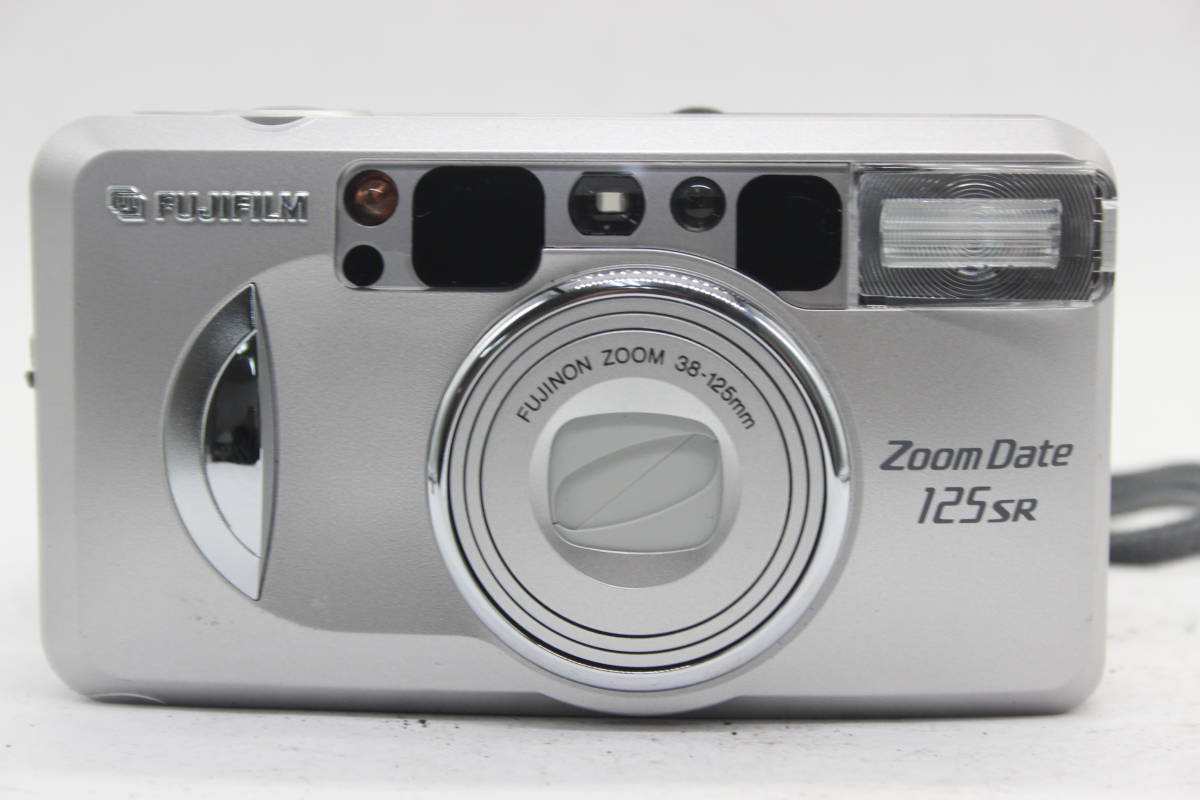 【返品保証】 【元箱付き】フジフィルム Fujifilm ZOOM DATE 125 SR 38-125mm コンパクトカメラ s4241_画像2