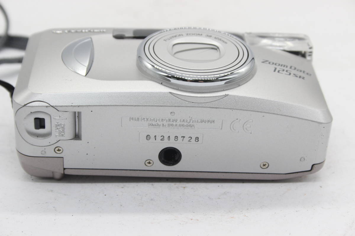 【返品保証】 【元箱付き】フジフィルム Fujifilm ZOOM DATE 125 SR 38-125mm コンパクトカメラ s4241_画像7