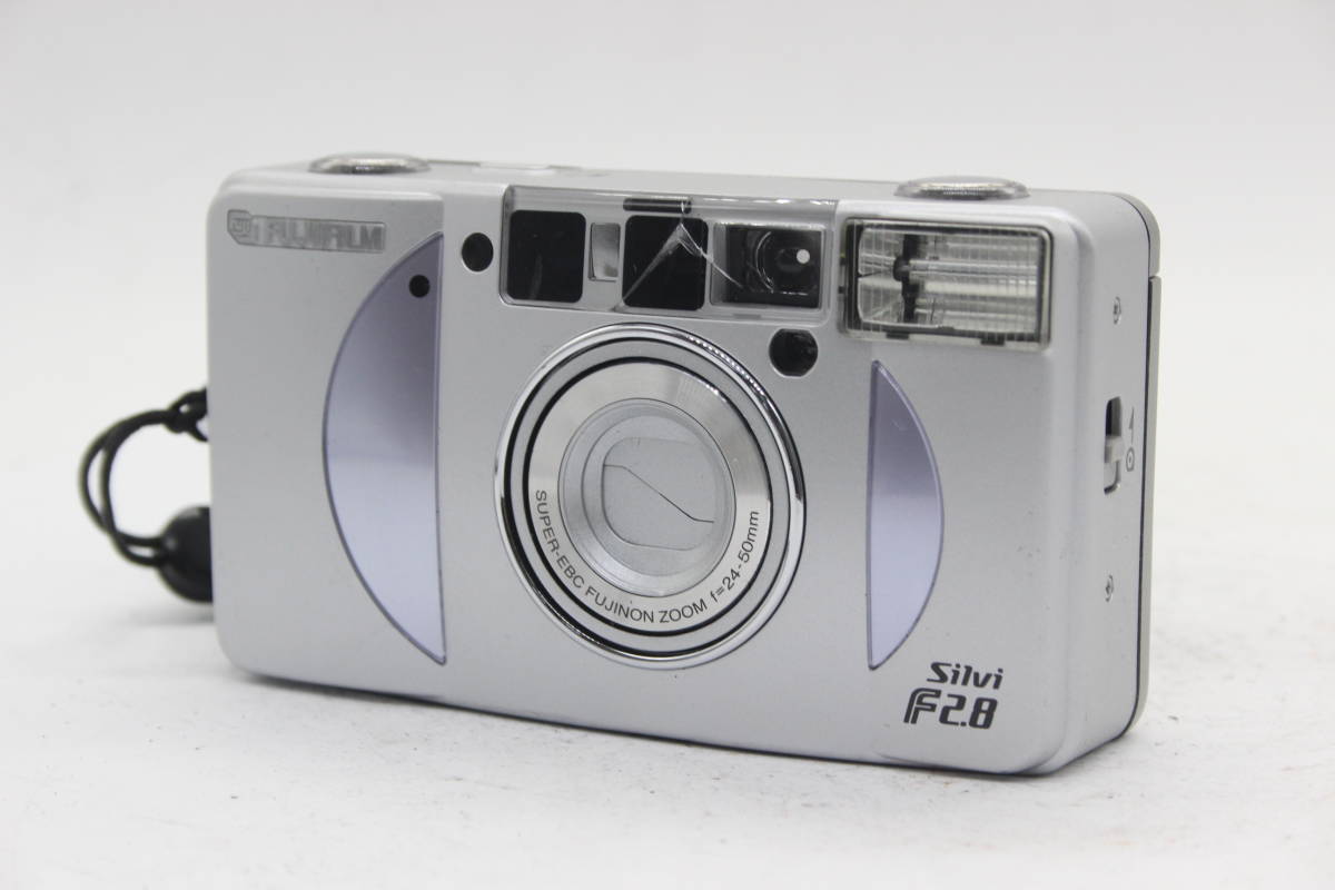 【返品保証】 フジフィルム Fujifilm Silvi F2.8 SUPER-EBC FUJINON ZOOM 24-50mm コンパクトカメラ s4246