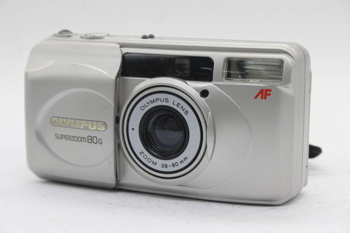 【返品保証】 オリンパス Olympus SUPER ZOOM 80G 38-80mm コンパクトカメラ s4247