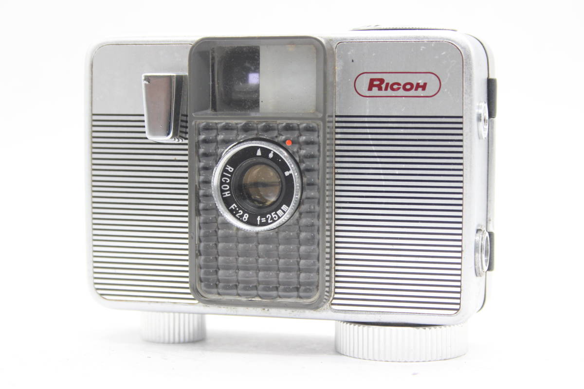 【訳あり品】 リコー Ricoh Auto Half 25mm F2.8 コンパクトカメラ s4462