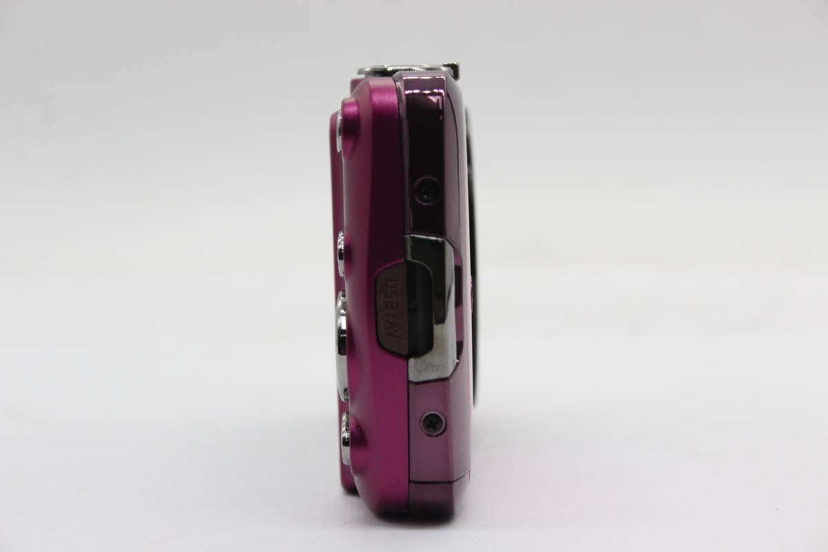 【返品保証】 カシオ Casio Exilim EX-Z330 ピンク バッテリー付き コンパクトデジタルカメラ s4677_画像3