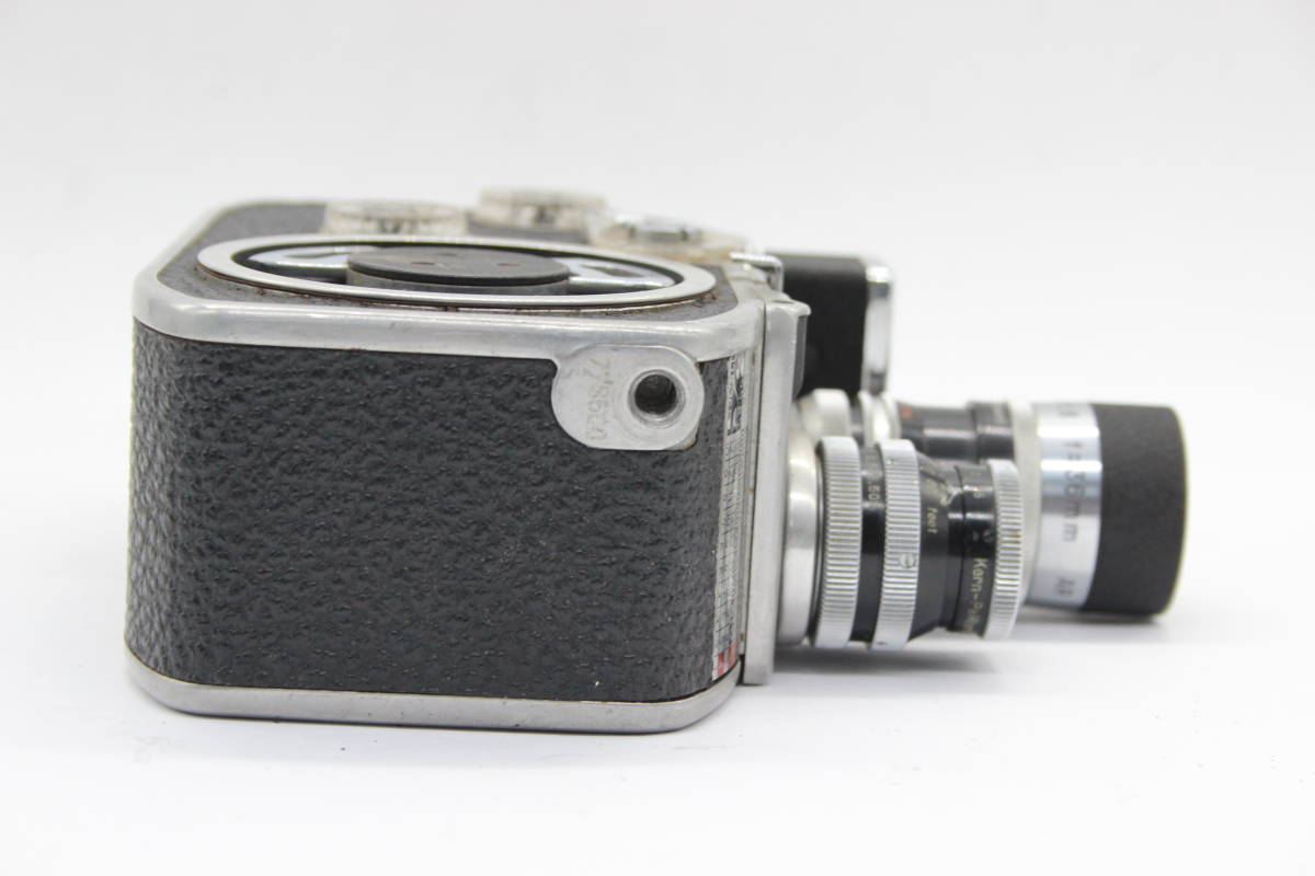 【返品保証】 Paillard Bolex 8L Switar Kern-paillard 12.5mm F1.5 / 36mm F1.8 8ミリカメラ s4782_画像7