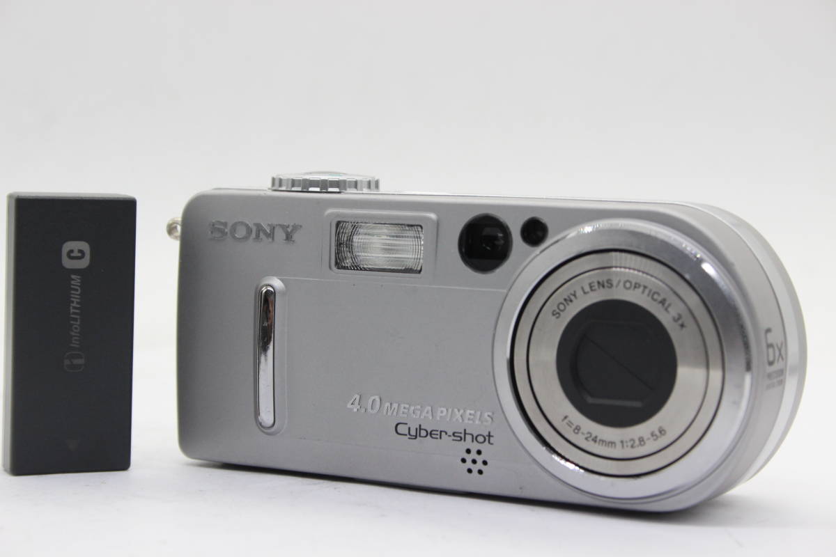 【返品保証】 ソニー Sony Cyber-shot DSC-P9 6x バッテリー付き コンパクトデジタルカメラ s4855