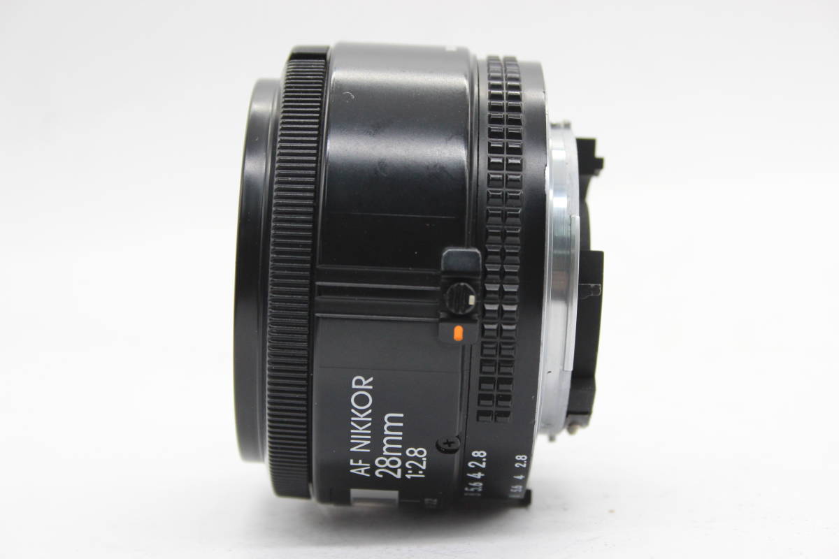 【返品保証】 ニコン Nikon AF Nikkor 28mm F2.8 前後キャップ付き レンズ s4617の画像5