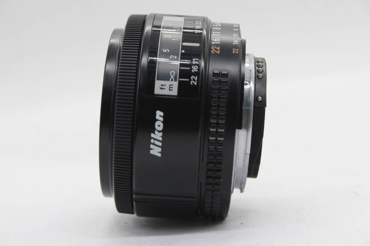 【返品保証】 ニコン Nikon AF Nikkor 28mm F2.8 前後キャップ付き レンズ s4617の画像4