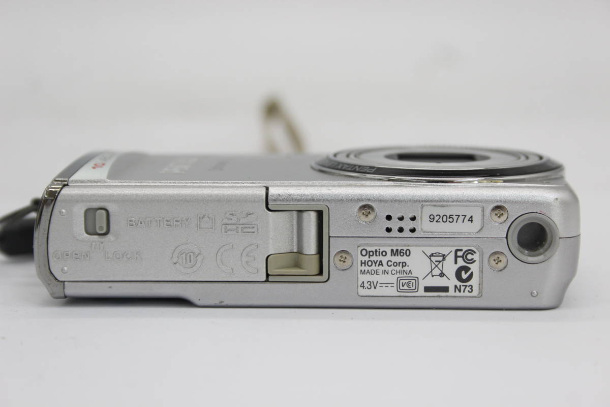【返品保証】 【元箱付き】ペンタックス Pentax Optio M60 5x バッテリー付き コンパクトデジタルカメラ s4622_画像7
