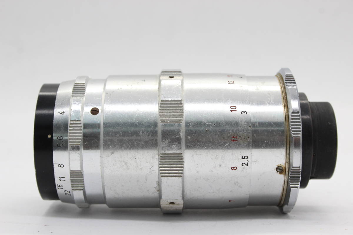 【訳あり品】 【希少】 Leidolf Wetzlar Schacht-Travenar 135mm F4 レンズ s4659_画像6
