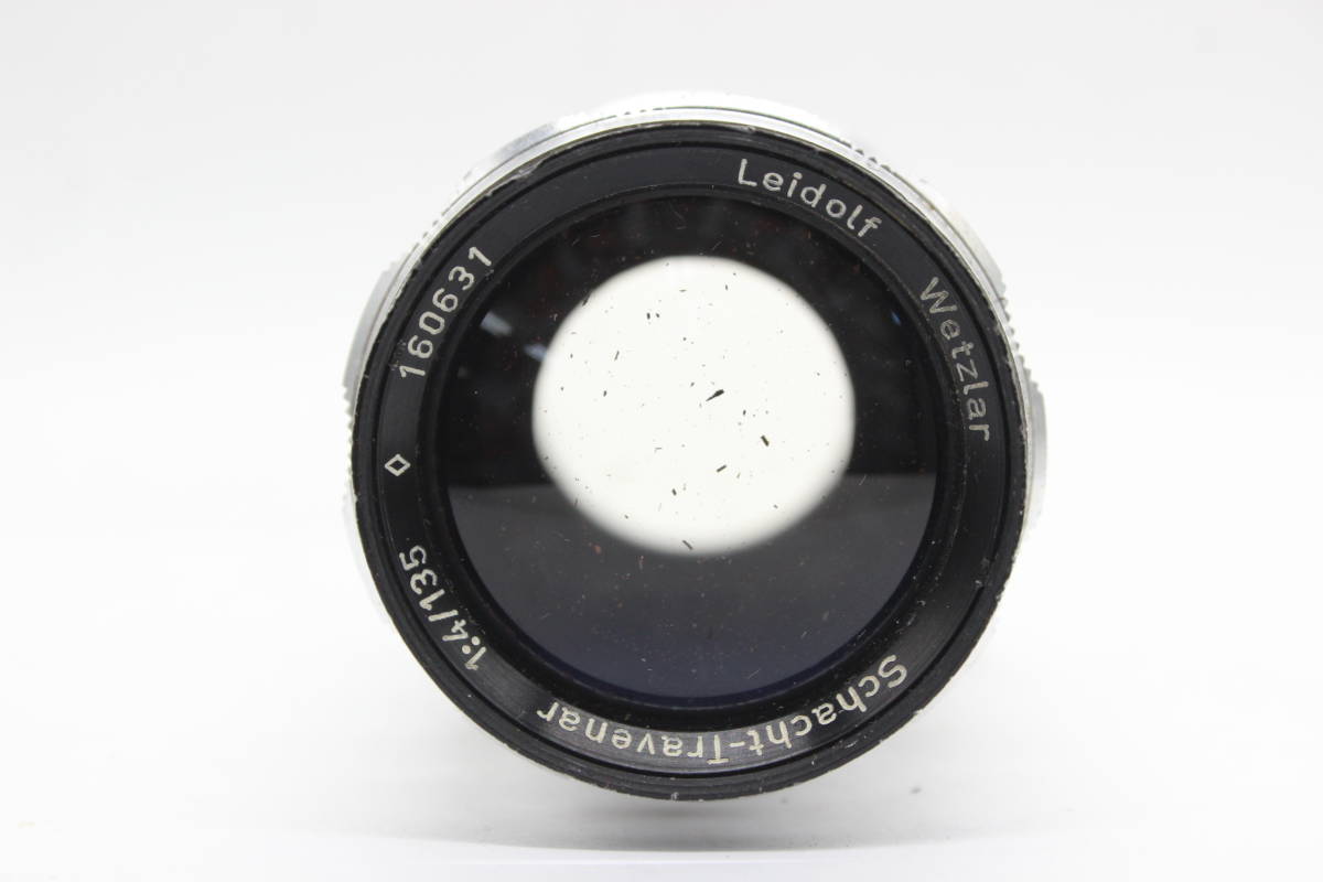 【訳あり品】 【希少】 Leidolf Wetzlar Schacht-Travenar 135mm F4 レンズ s4659_画像2