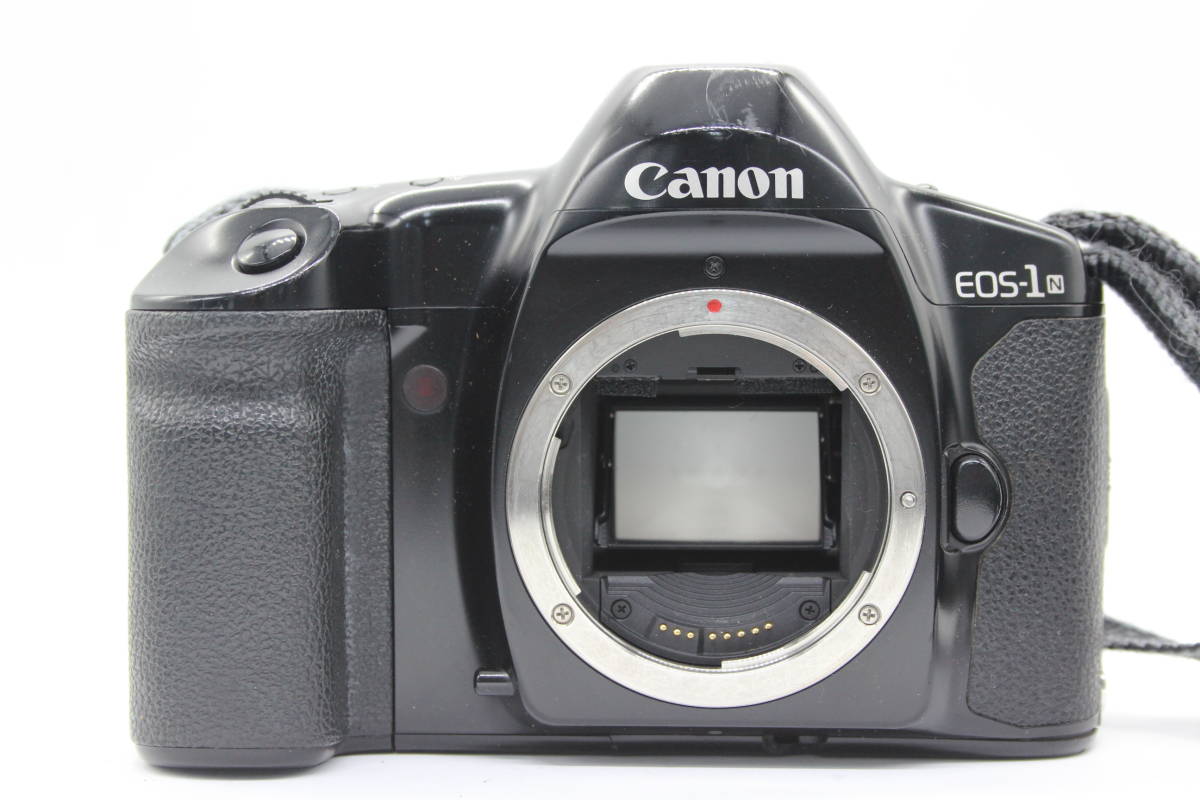 【返品保証】 キャノン Canon EOS-1N ブラック ボディ s5336_画像2
