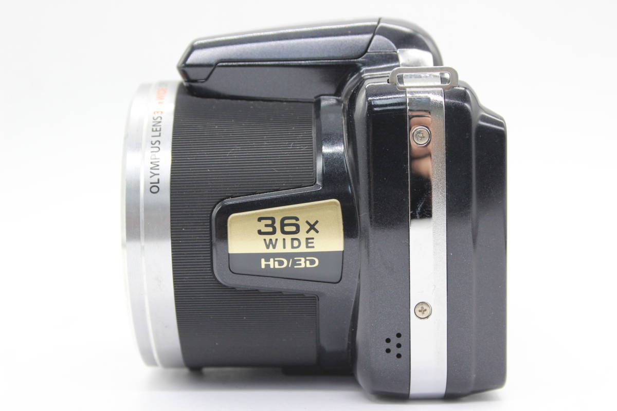 【返品保証】 オリンパス Olympus SP-810UZ ブラック 36x Wide バッテリー付き コンパクトデジタルカメラ s5353_画像3