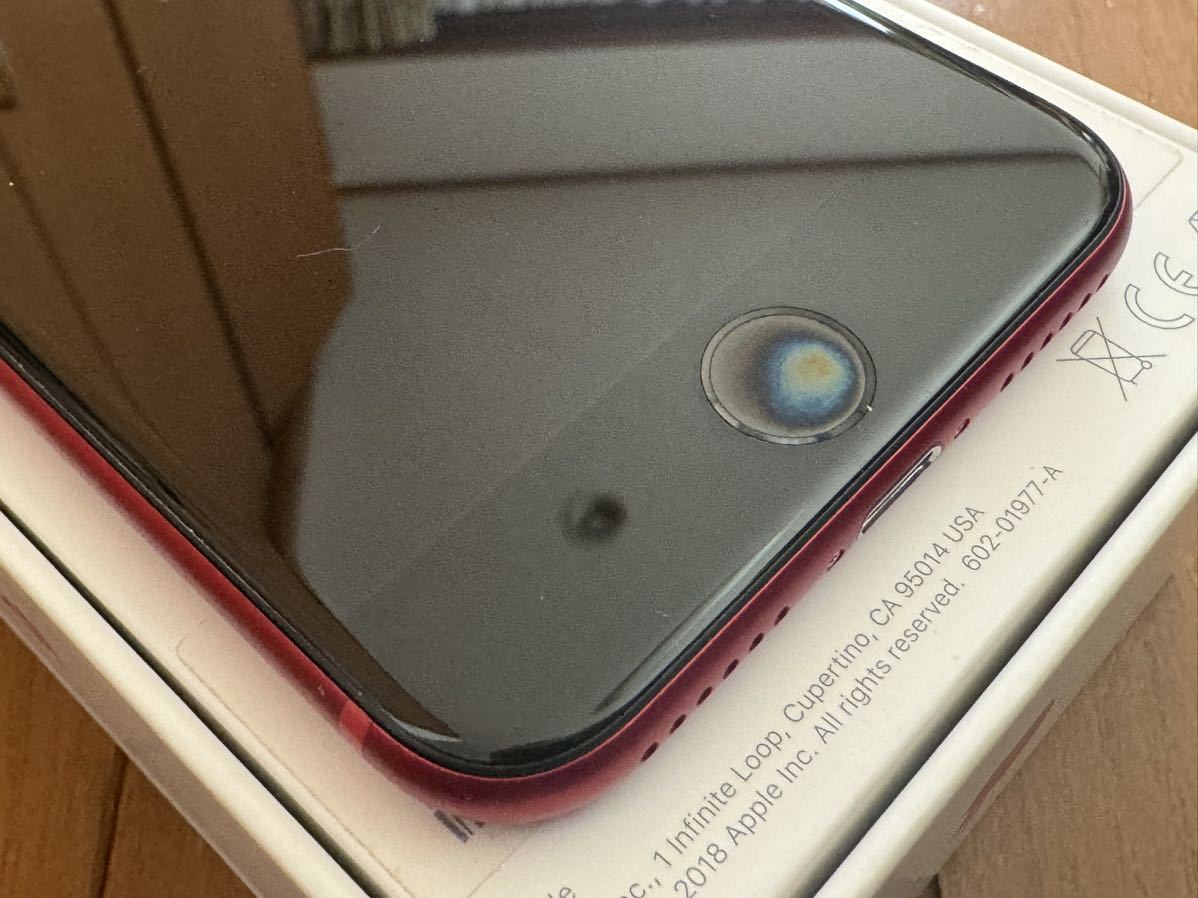 ★【電池新品】Apple iPhone 8 Product RED 64GB SIMフリー [バッテリー新品交換済] 中古品★_画像8