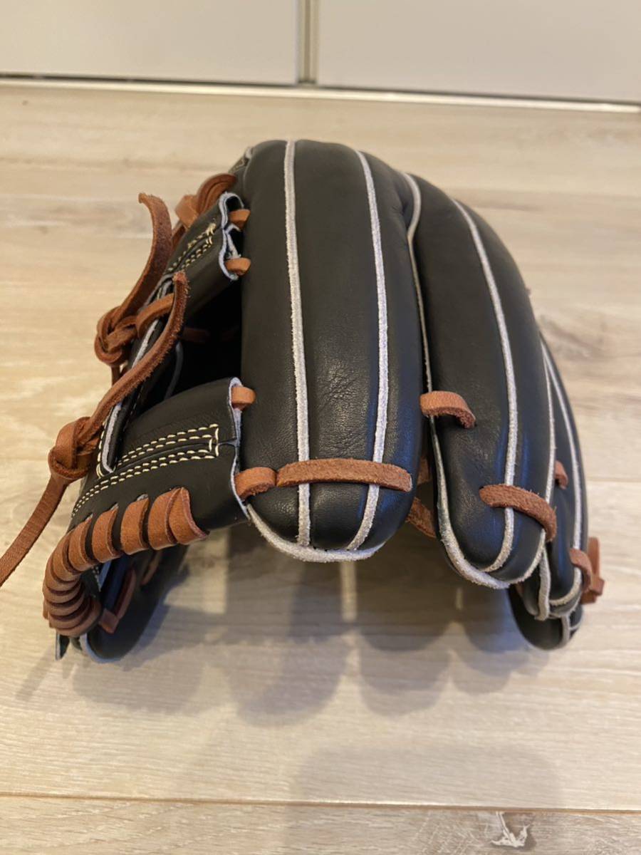 ウィルソン Wilson staff 硬式グローブ ウィルソンスタッフ DUAL 内野手用 D5型 ブラック サイズ11.5 WBW100916 コユニ対応 高校野球対応_画像9