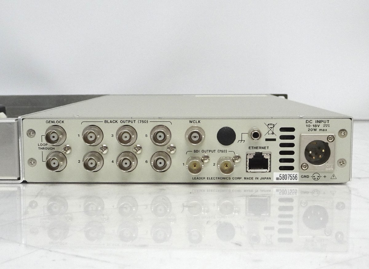 LEADER LT4400 SDIビデオ信号発生器・マルチフォーマットビデオジェネレーター（SD/HD-SDI）【中古/動作品】#394071_画像4