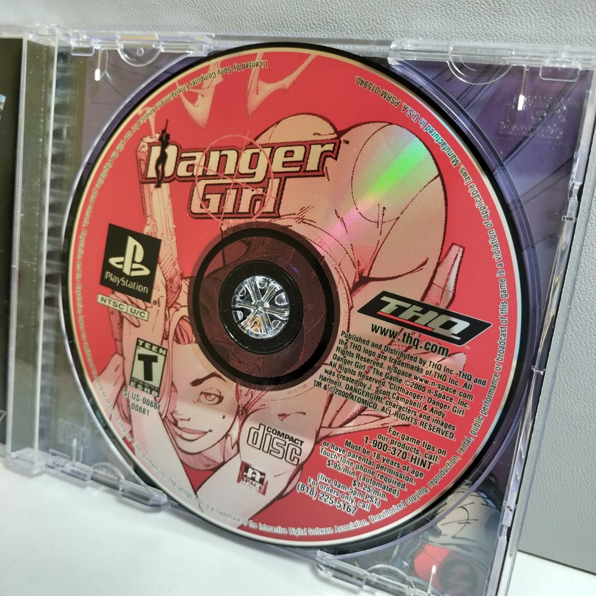 PS PlayStation 北米版 海外版 プレイステーション PSソフト プレステ ソフト Danger Girl デンジャーガール_画像7