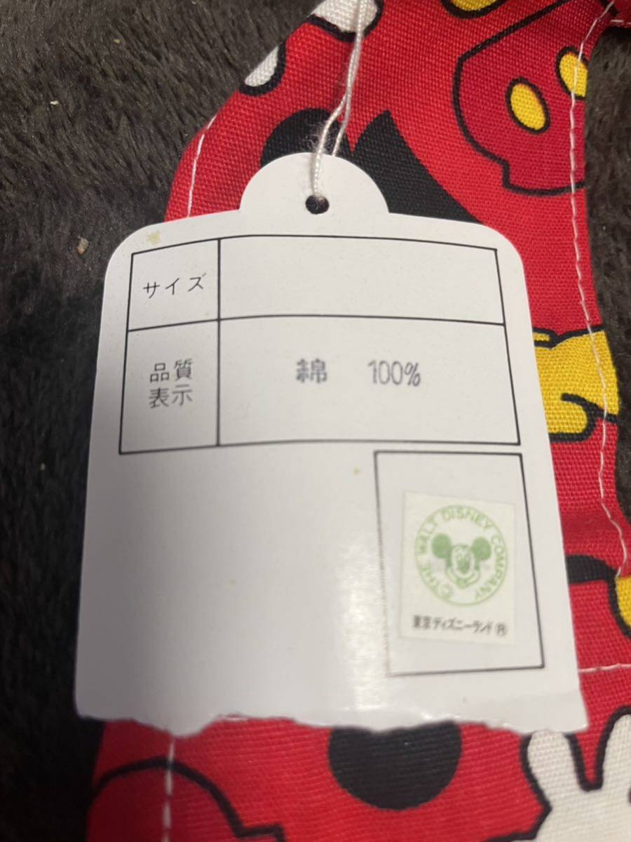 売切 新品未使用 ディズニー 本物保証 ミッキーマウスエプロン ポケットに少し汚れあり 送料185円の画像8