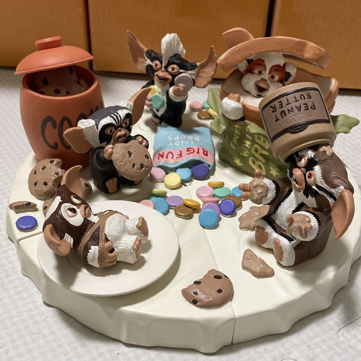グレムリン ギズモ ジオラマ パズル diorama puzzle 全5種 コンプリート フィギュアgremlins GIZUMO doll クリスマス レア