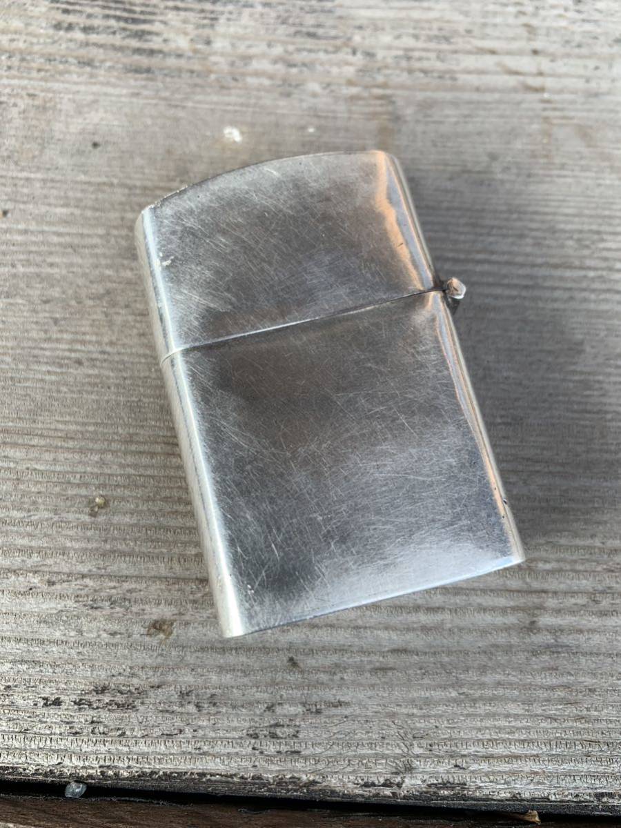 スターリングシルバー　925 オイルライター ジッポー ジッポ ZIPPO sterling silver 検　ハーレー　バイカー　唐草　ビンテージ