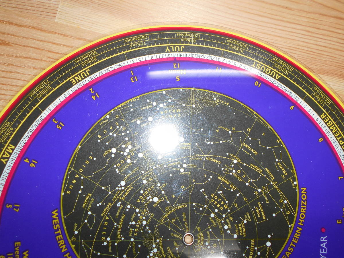  prompt decision 2000 year [ Philips star seat table record ] heaven lamp map, astronomy calendar . paper, star map, cosmos, heaven body ..,Astronomy, Star map, Planisphere, Celestial atlas