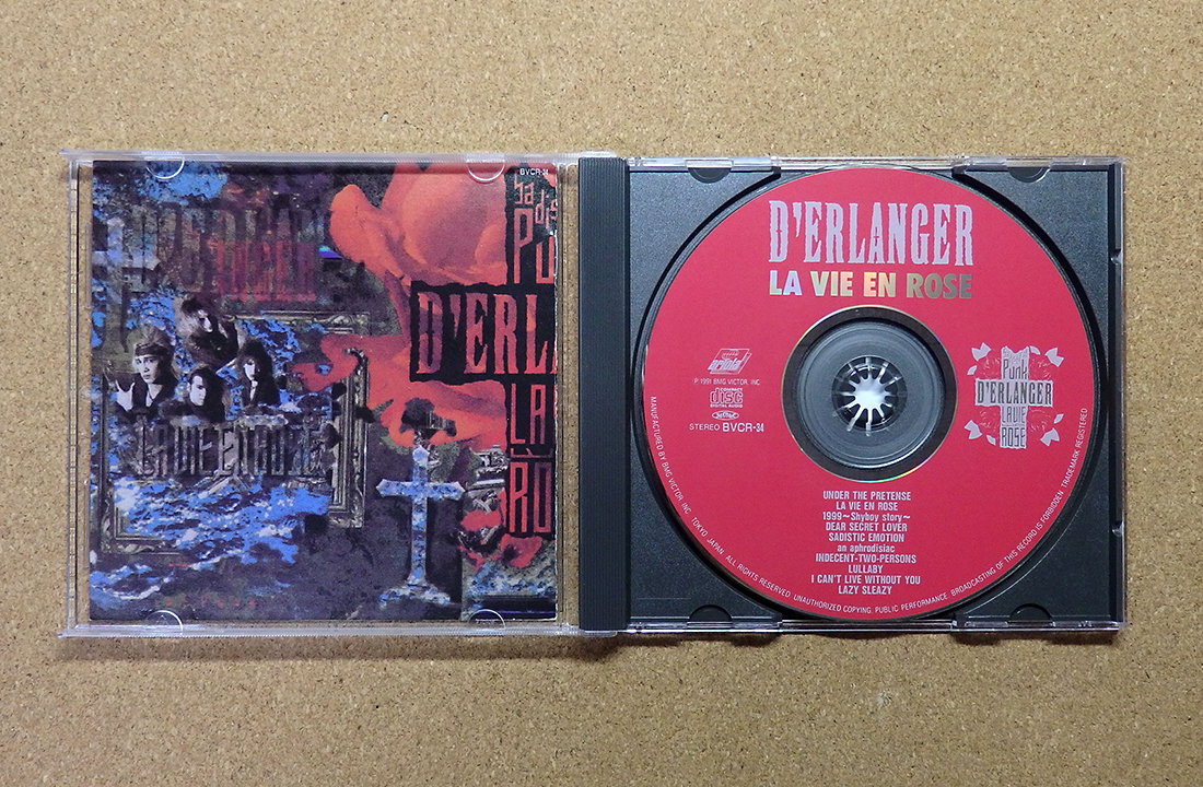 [中古盤CD] 『LA VIE EN ROSE / D'ERLANGER』(BVCR-34)_画像3